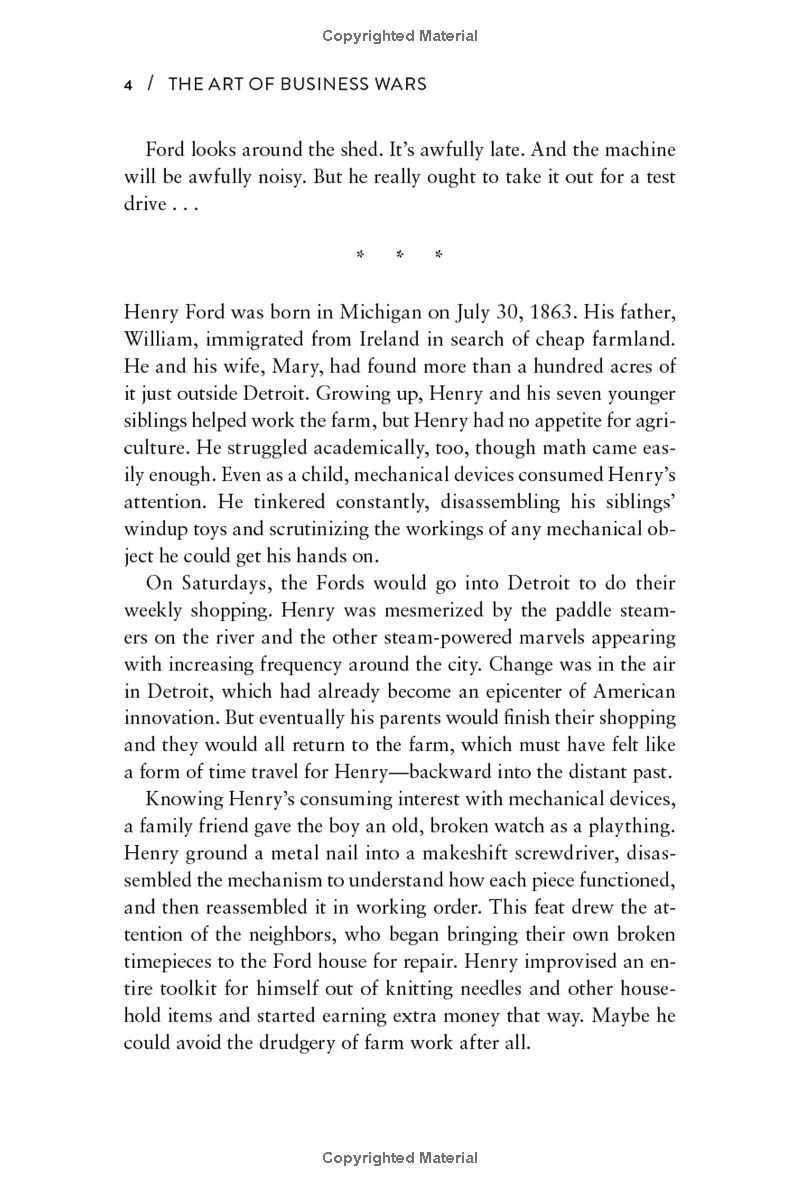 the art of business wars