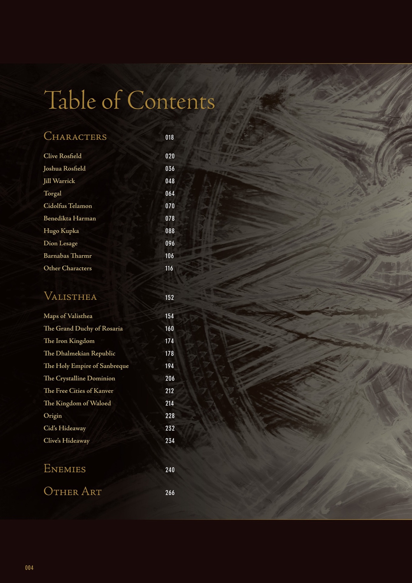 the art of final fantasy xvi