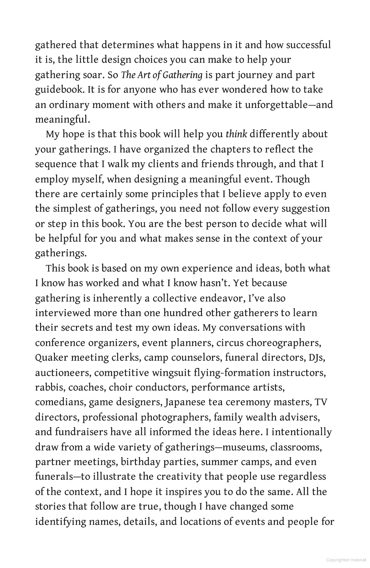 the art of gathering: how we meet and why it matters