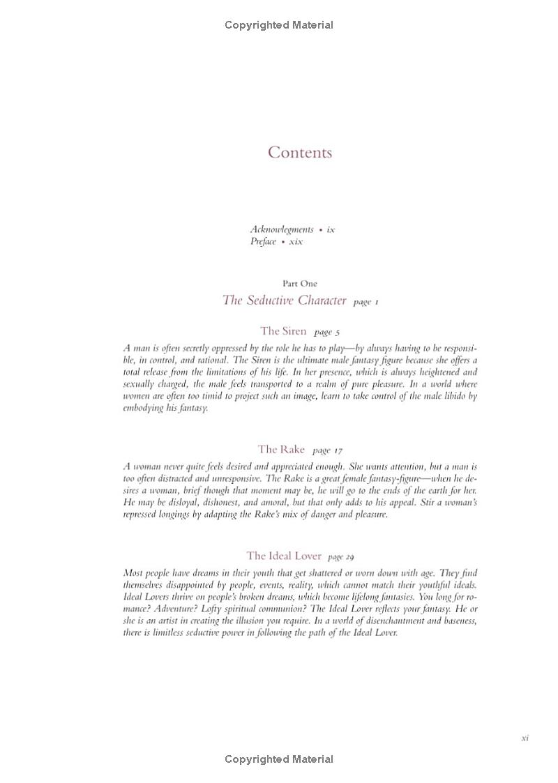 the art of seduction