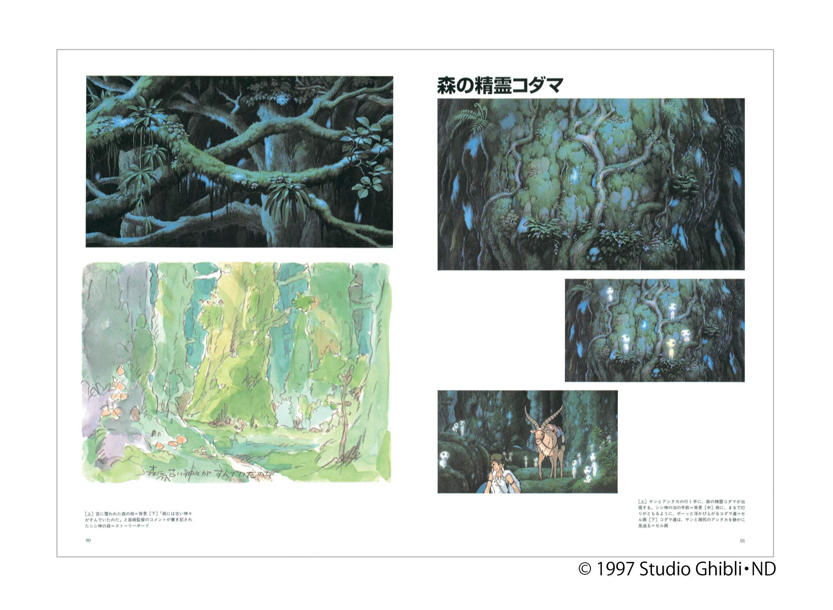 the art of the princess mononoke(ジブリtheartシリ-ズ) - the art of the princrss mononoke