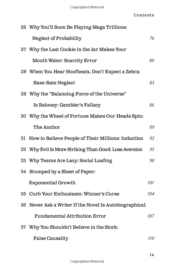 the art of thinking clearly