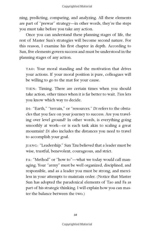 the art of war for women: sun tzu's ultimate guide to winning without confrontation