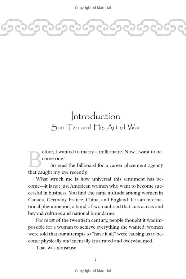 the art of war for women: sun tzu's ultimate guide to winning without confrontation