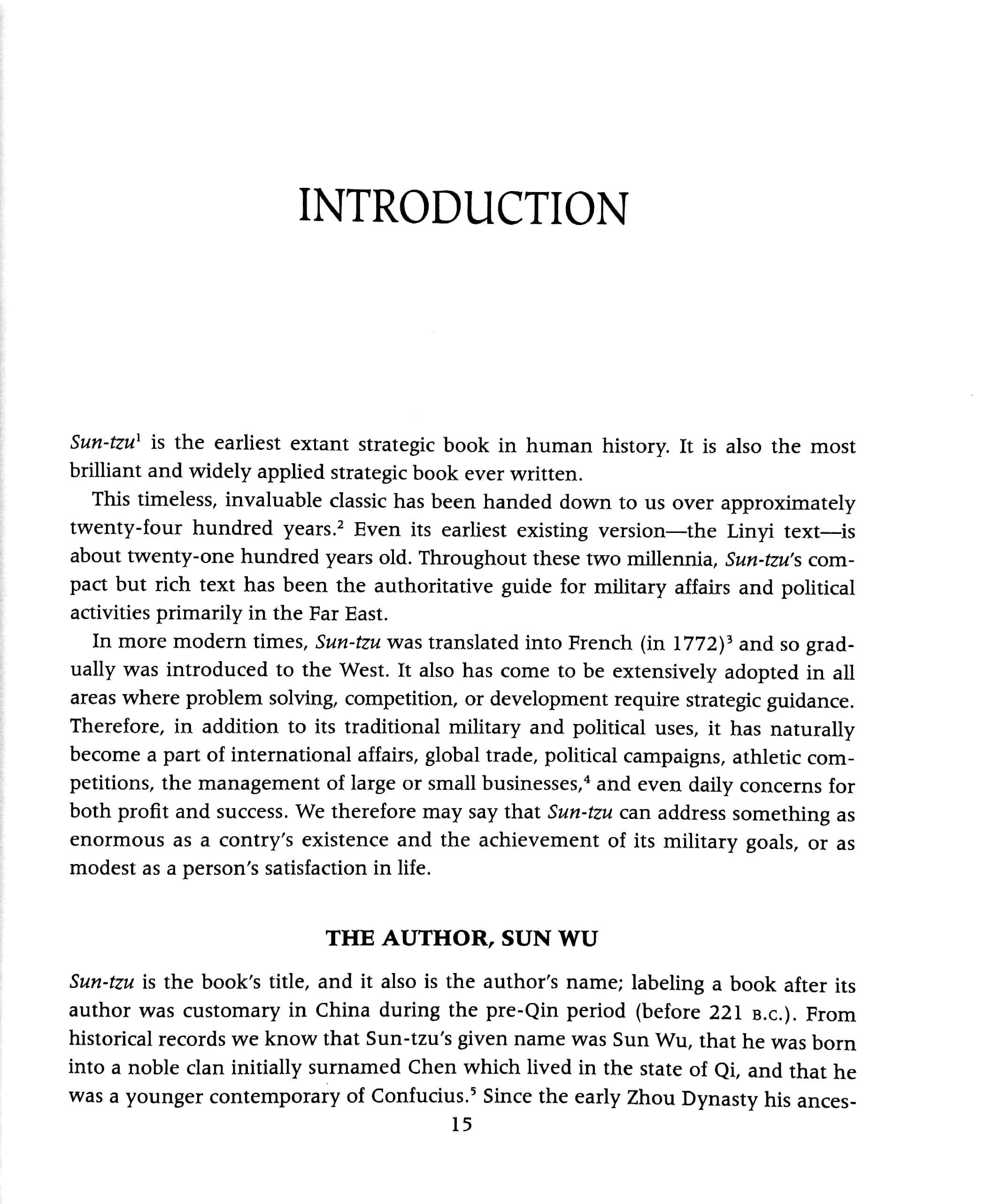 the art of war (harper perennial modern classics)