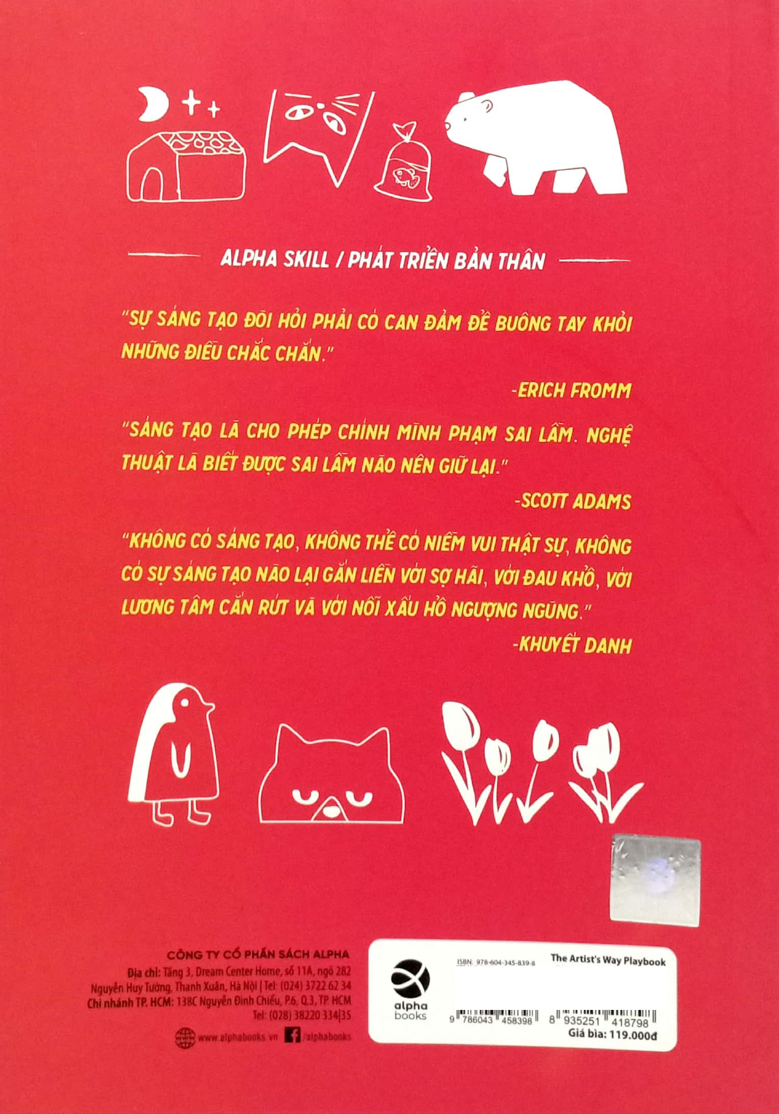 the artist's way playbook - sổ tay thực hành 12 tuần khơi nguồn sáng tạo