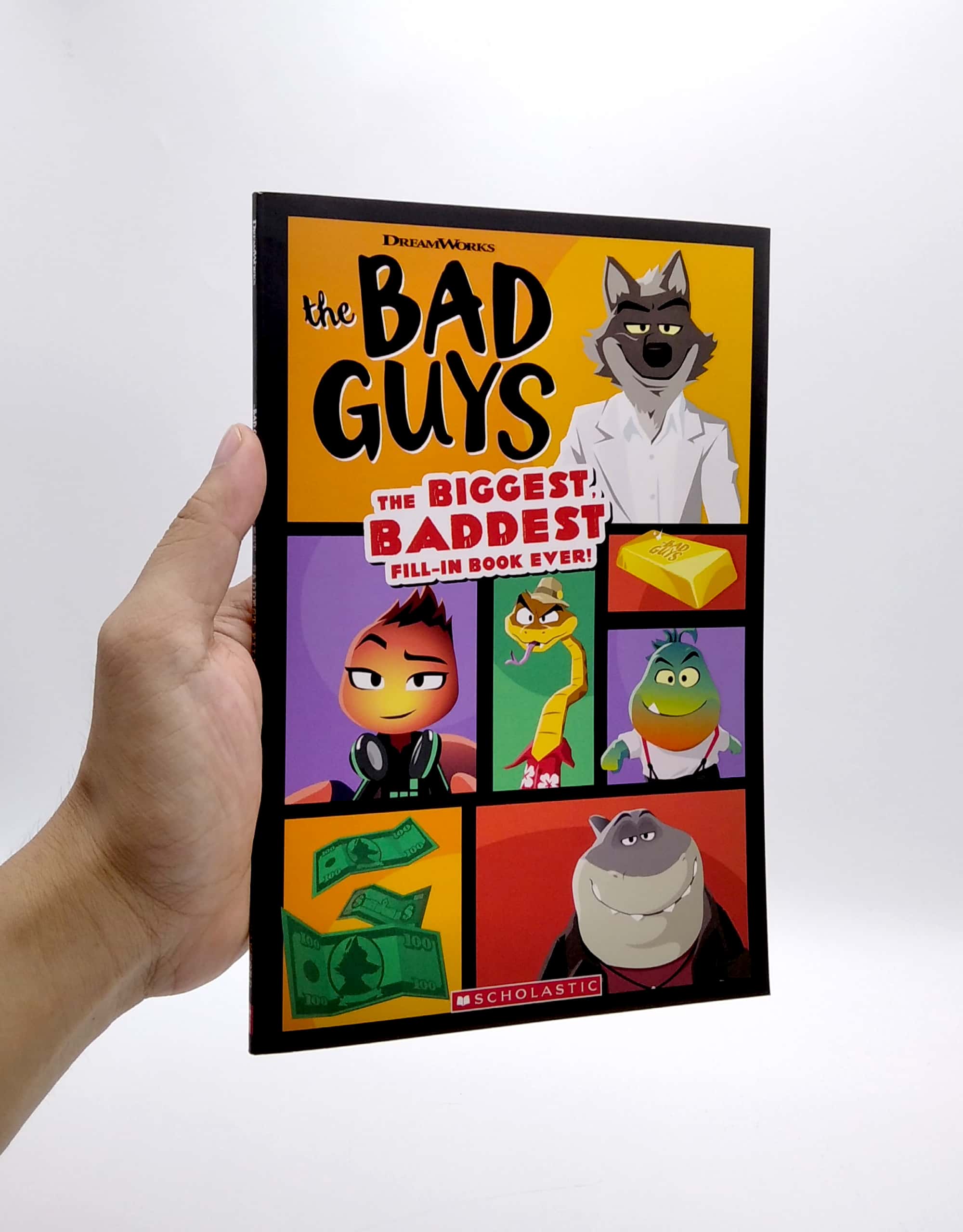 the bad guys movie: the biggest, baddest fill-in book ever!