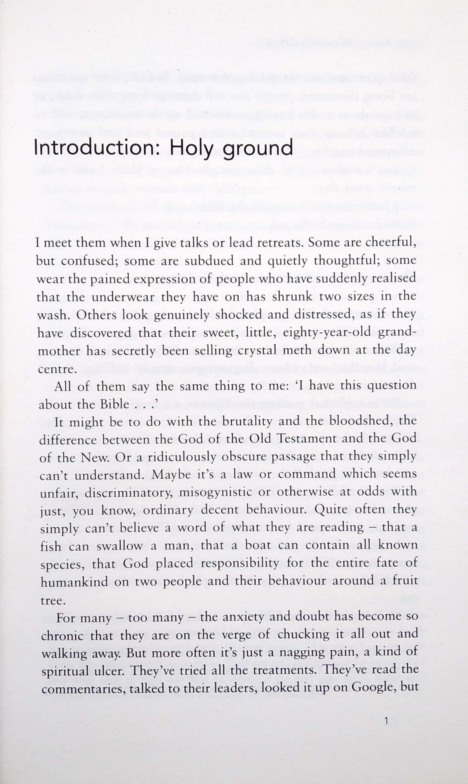 the badly behaved bible: thinking again about the story of scripture