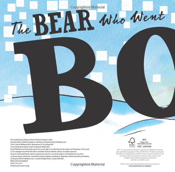 the bear who went boo! [not-us]