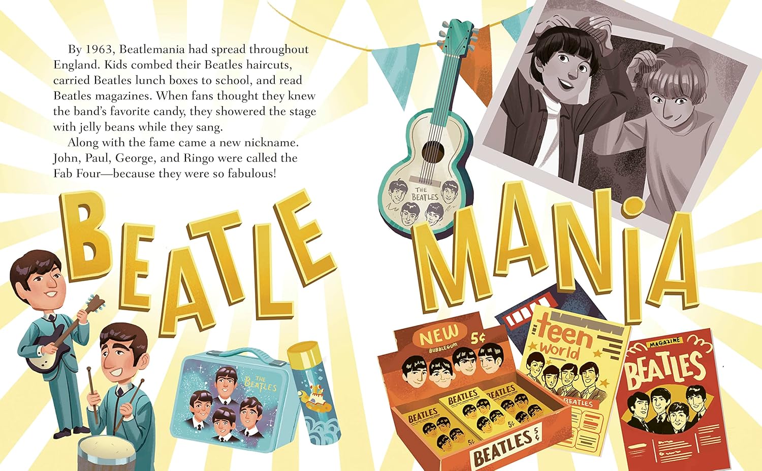 the beatles - a little golden book biography