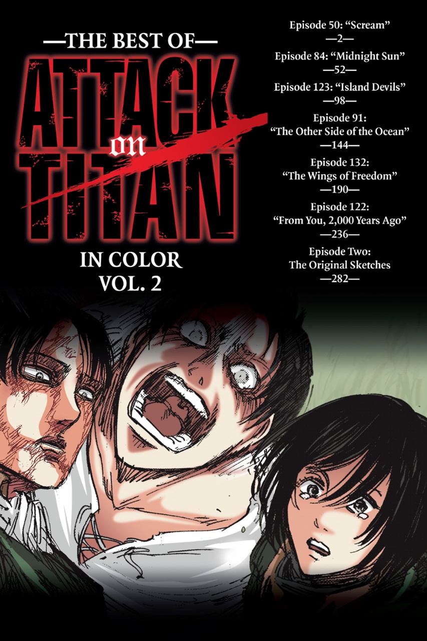 the best of attack on titan: in color vol. 2