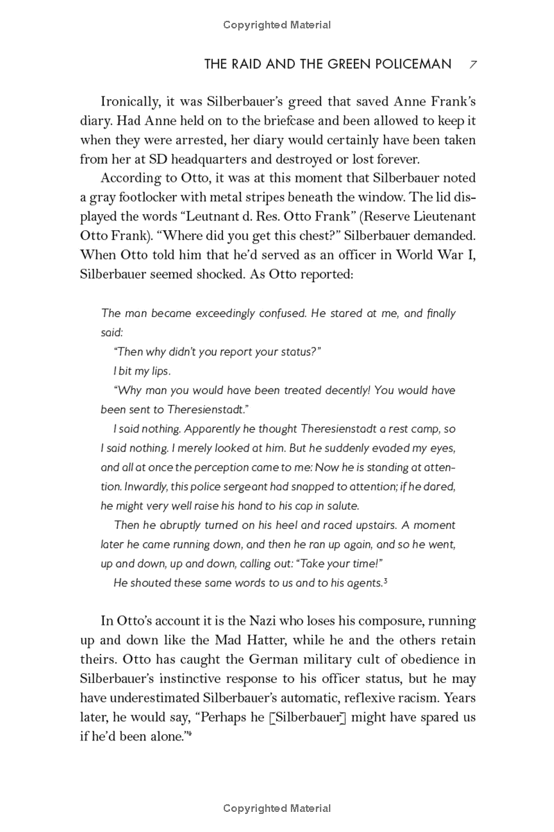 the betrayal of anne frank: a cold case investigation