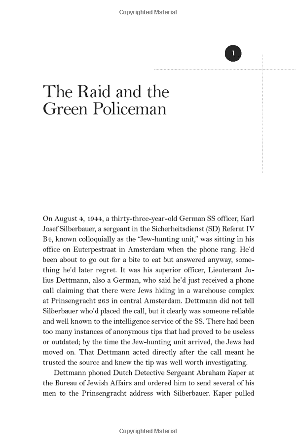 the betrayal of anne frank: a cold case investigation