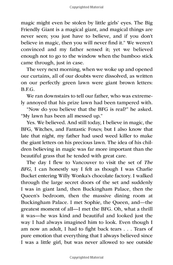 the bfg (film tie-in)