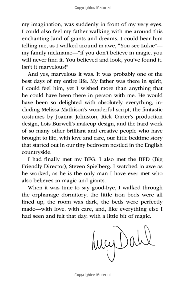 the bfg (film tie-in)