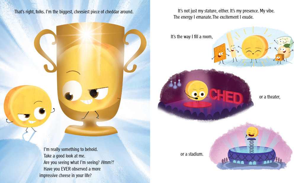 the big cheese (the food group)