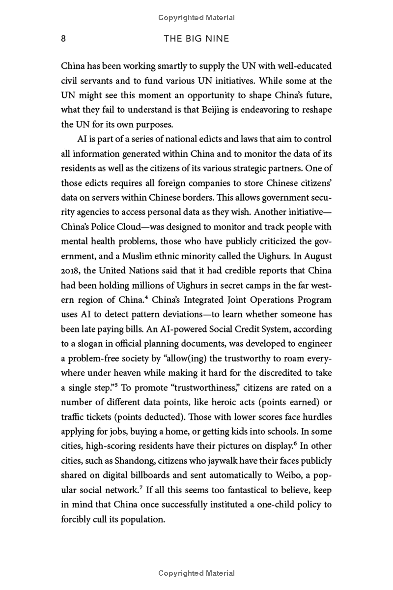 the big nine: how the tech titans and their thinking machines could warp humanity