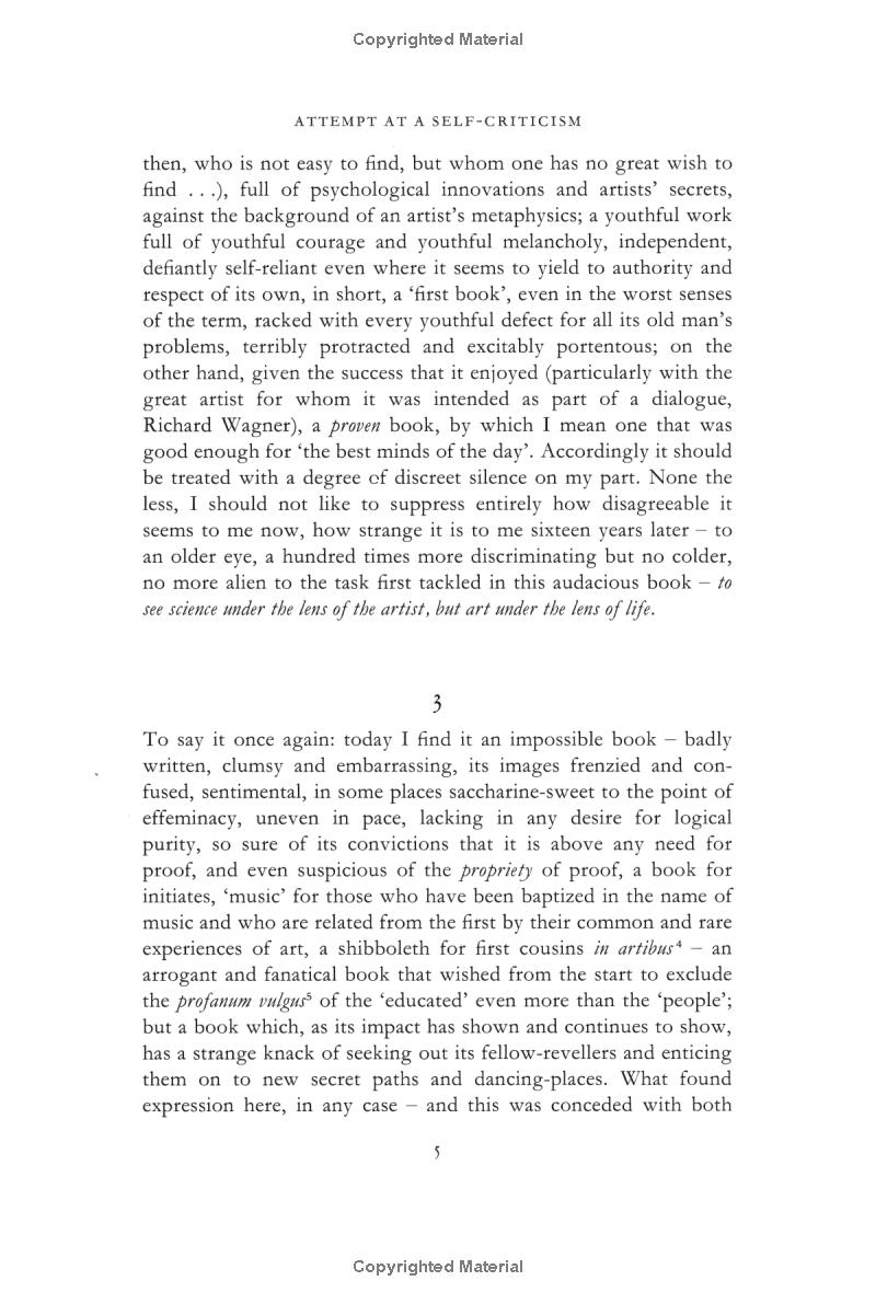 the birth of tragedy