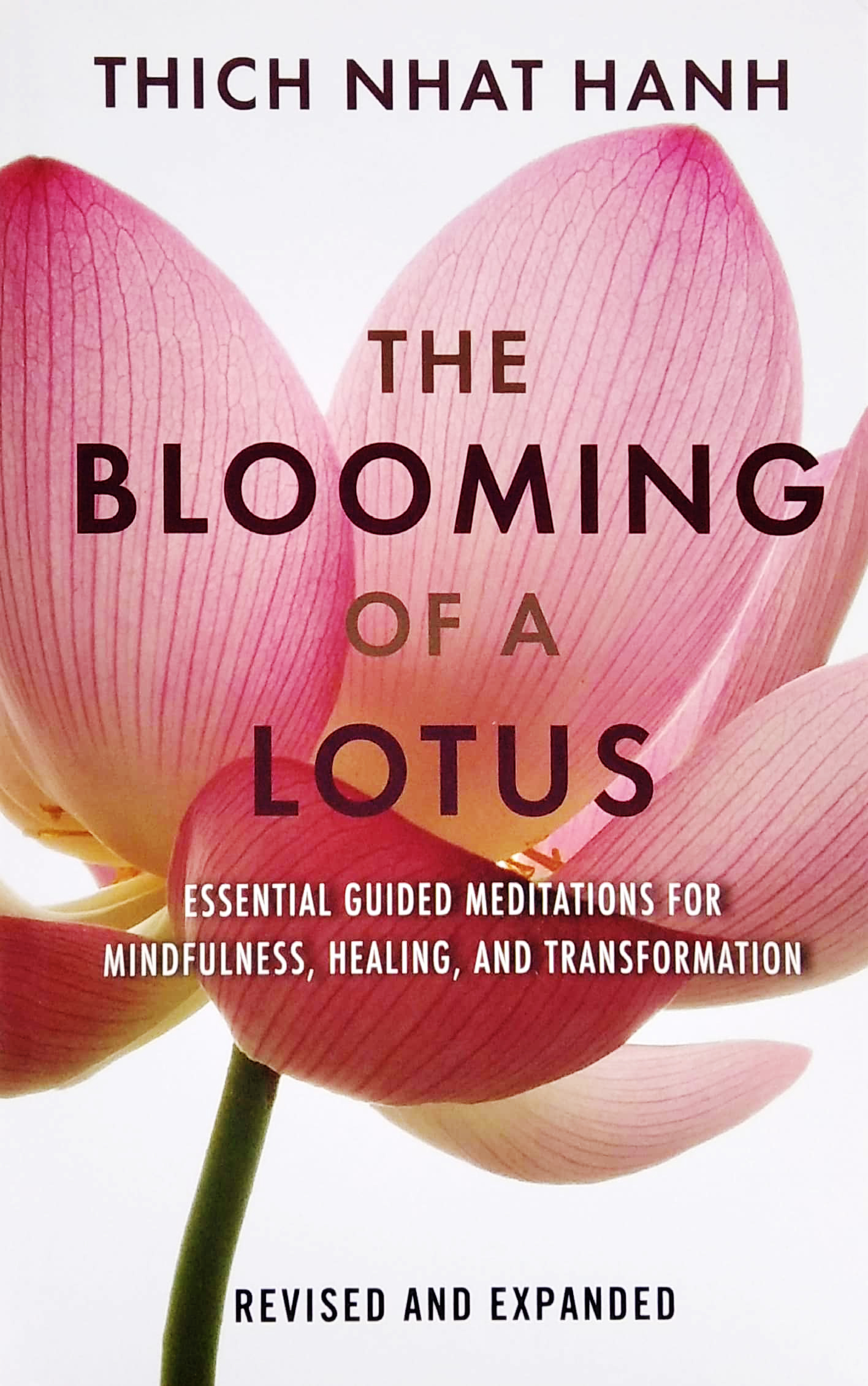 the blooming of a lotus: essential guided meditations for mindfulness, healing, and transformation