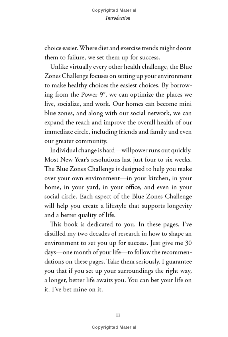 the blue zones challenge