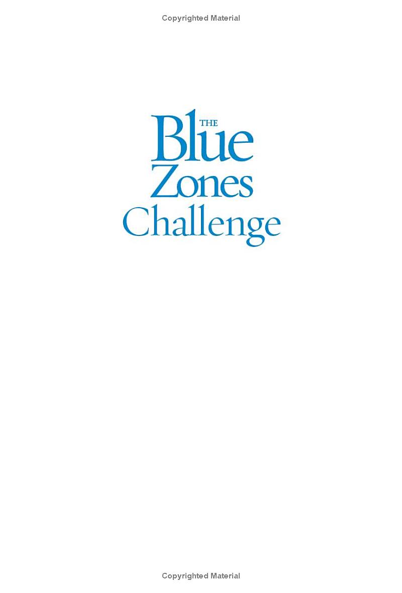 the blue zones challenge