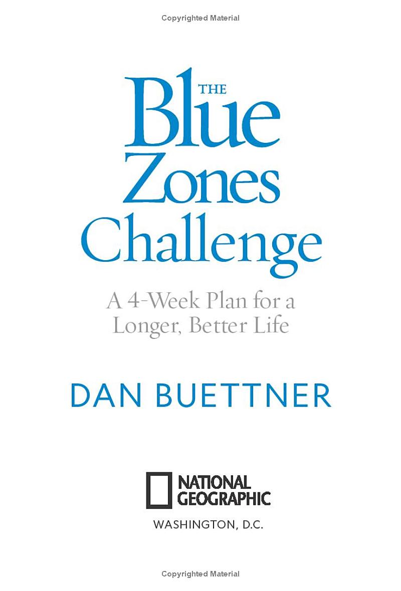 the blue zones challenge