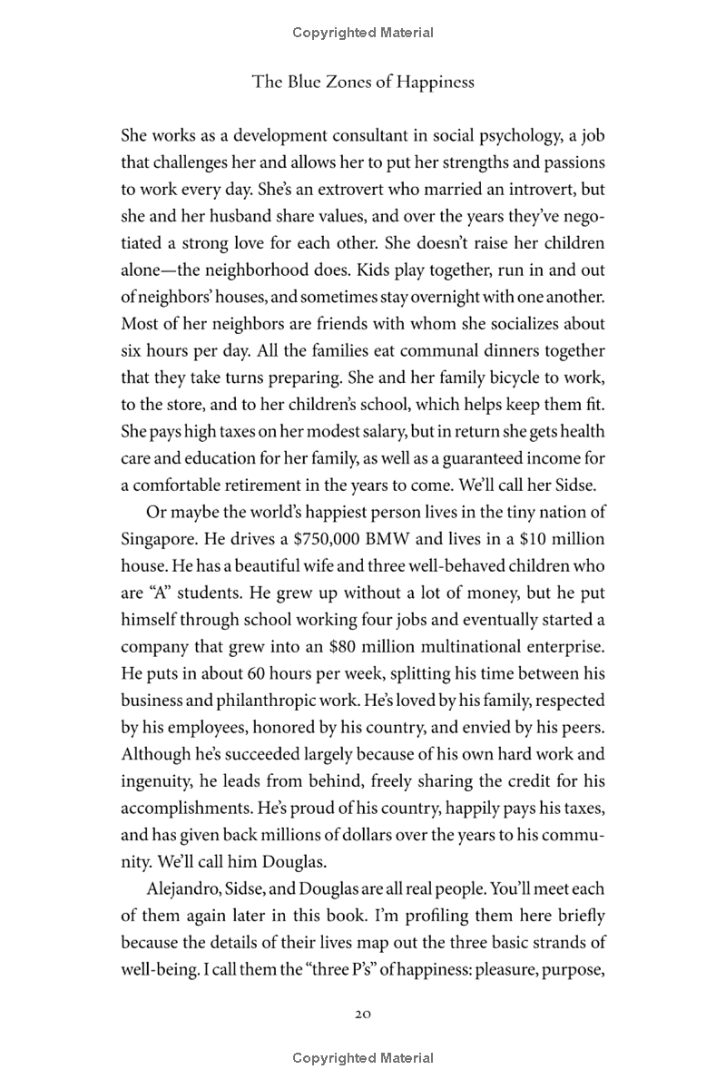 the blue zones of happiness: lessons from the world's happiest people