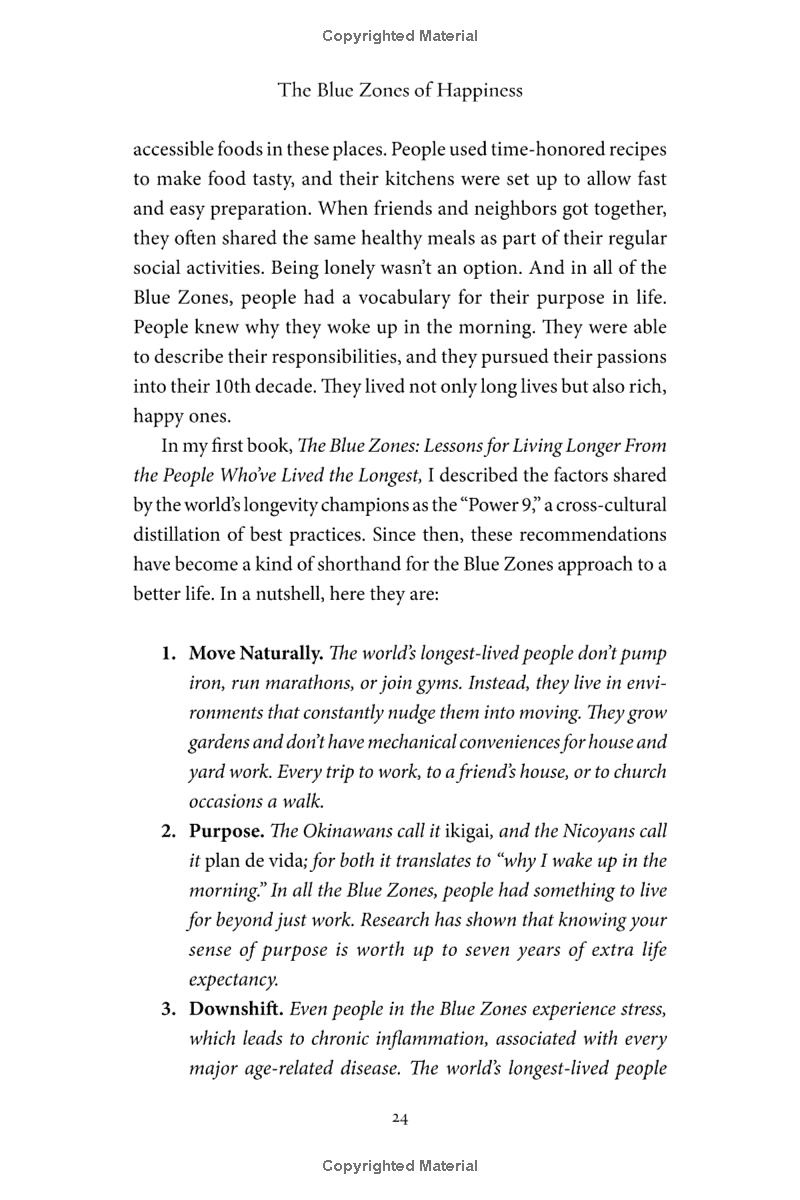 the blue zones of happiness: lessons from the world's happiest people