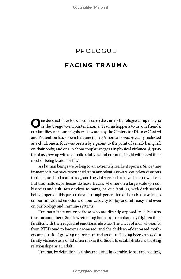 the body keeps the score: brain, mind, and body in the healing of trauma