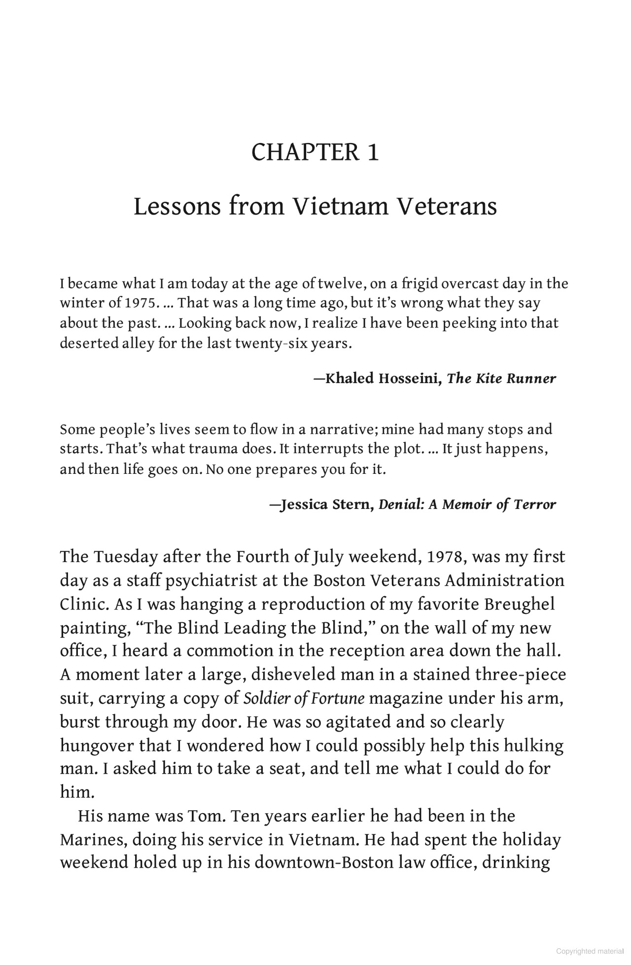 the body keeps the score : mind, brain and body in the transformation of trauma