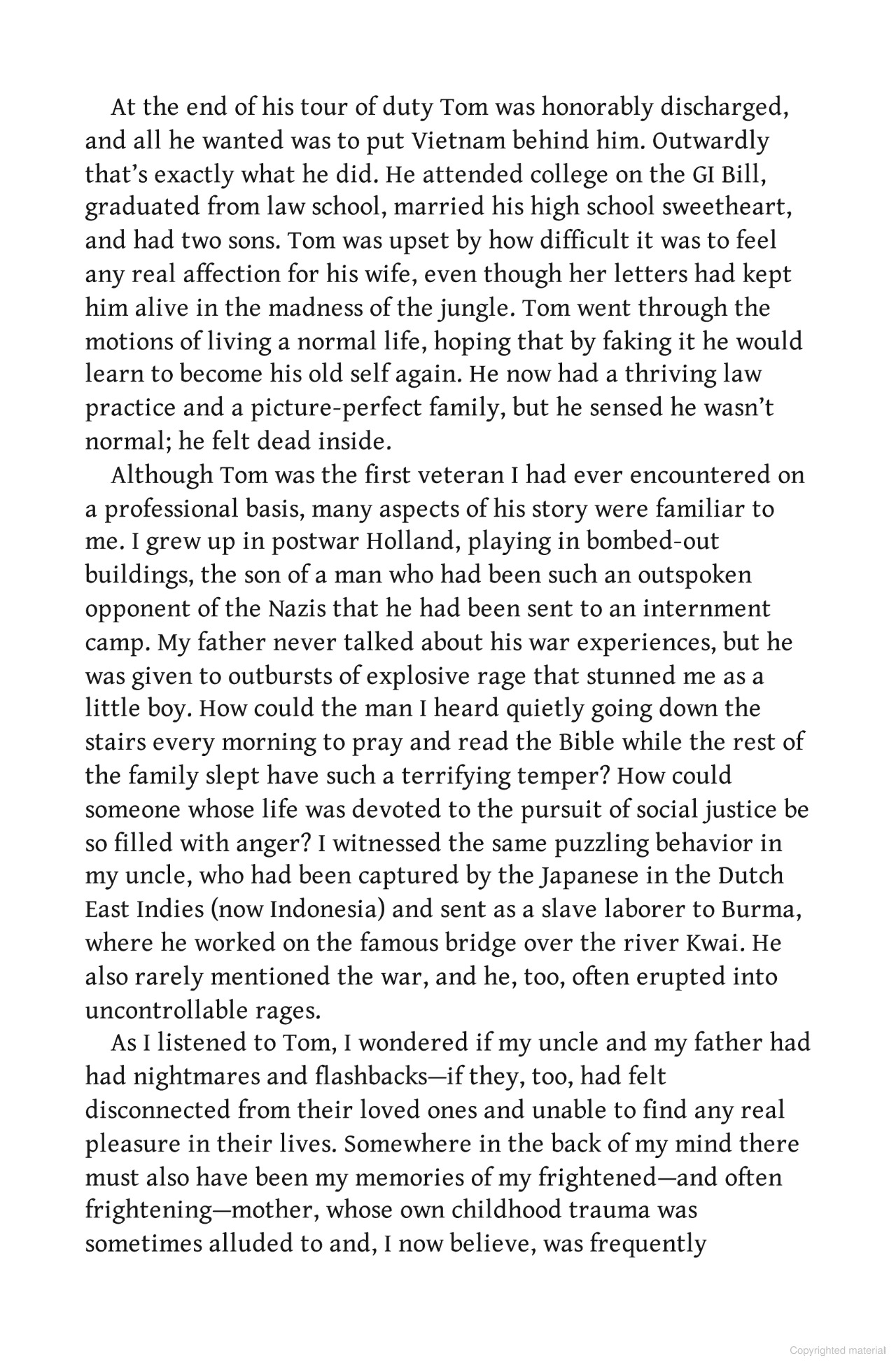 the body keeps the score : mind, brain and body in the transformation of trauma