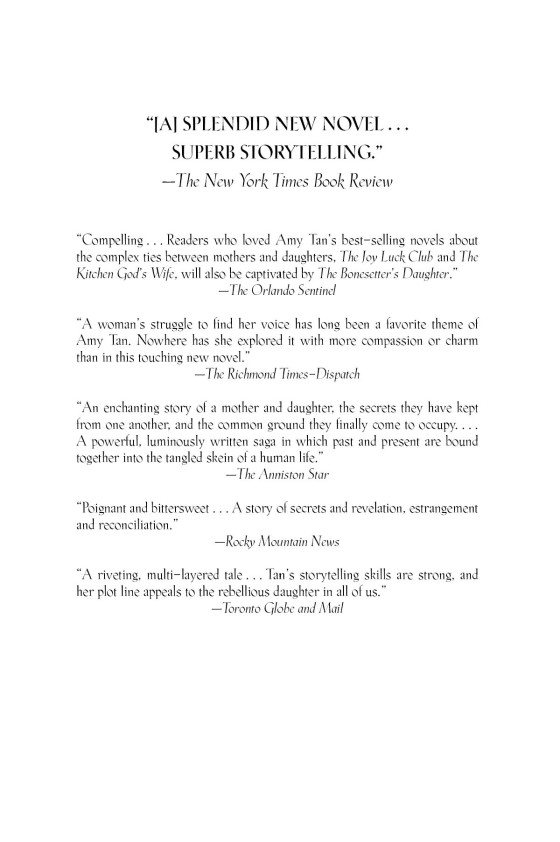 the bonesetter's daughter