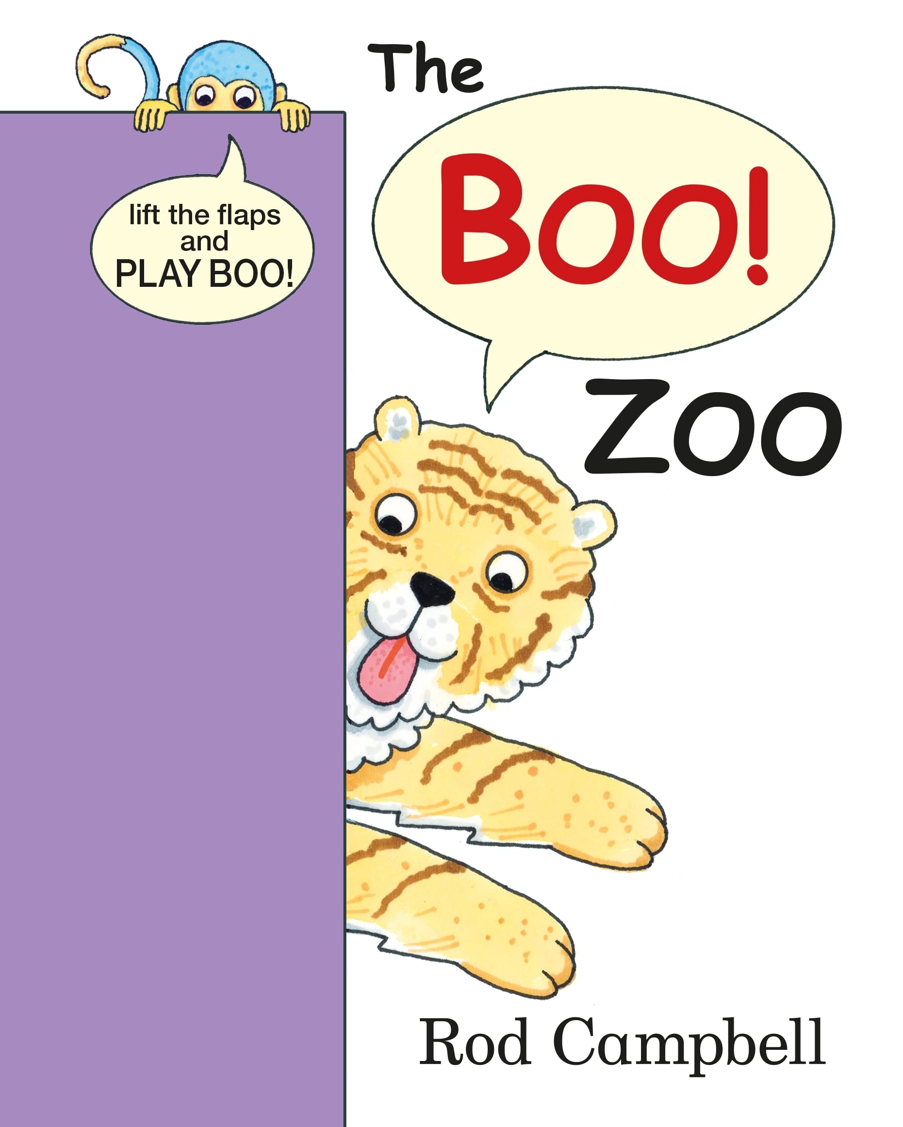 the boo zoo : a peekaboo lift the flap book
