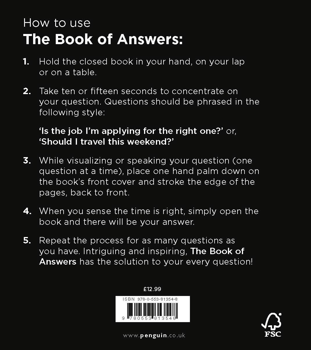 the book of answers