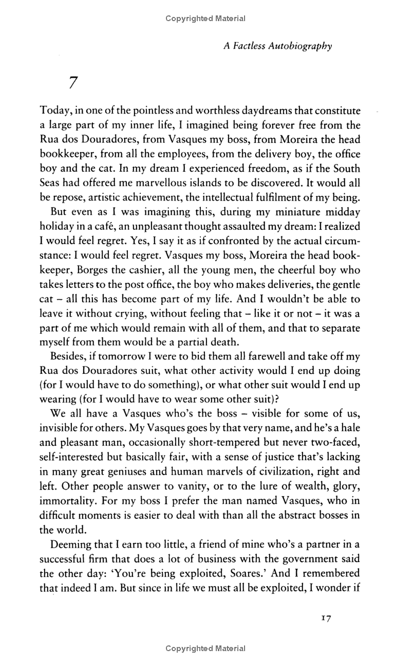 the book of disquiet