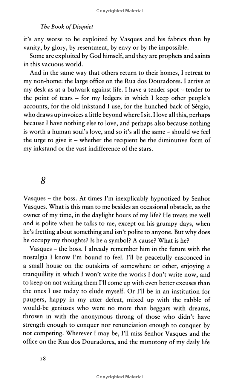 the book of disquiet