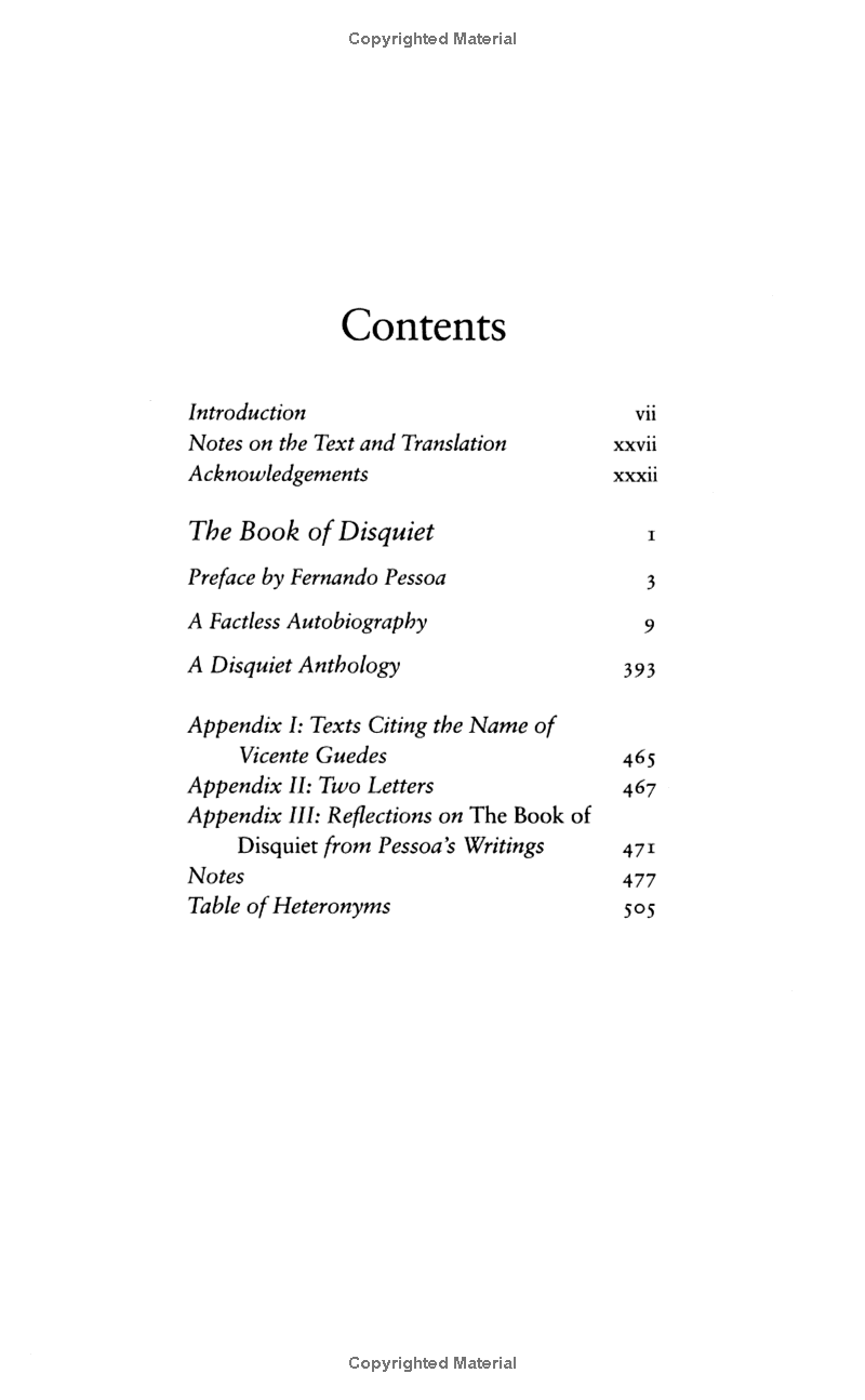 the book of disquiet