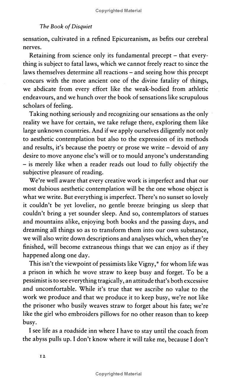 the book of disquiet