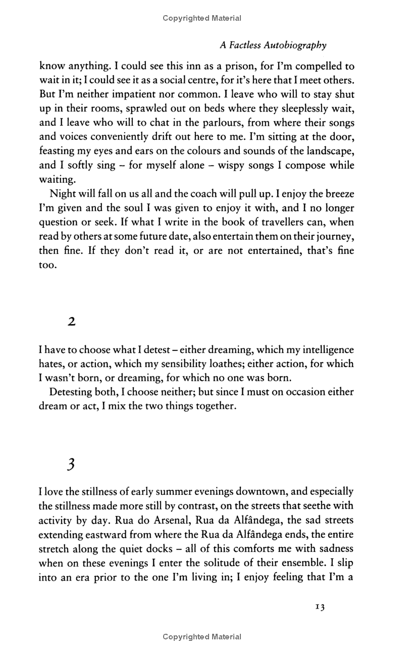 the book of disquiet