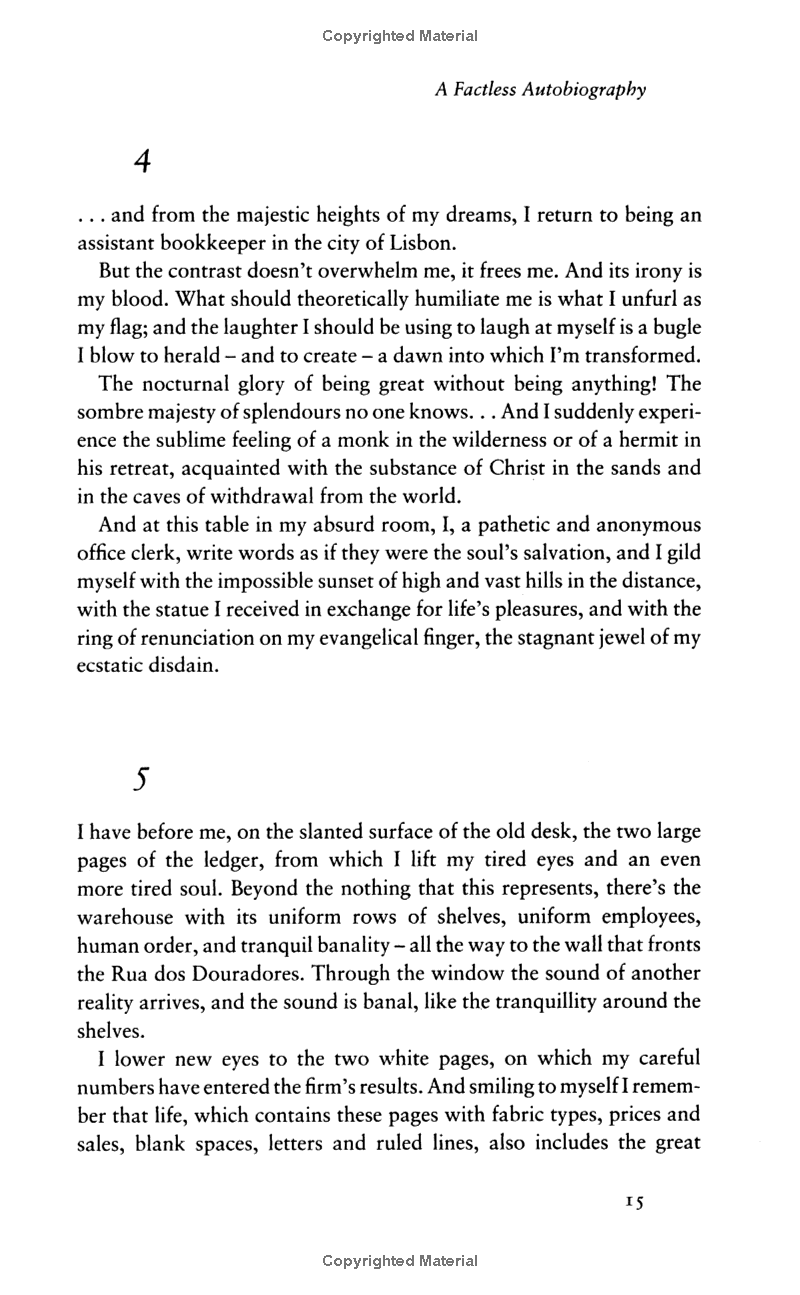 the book of disquiet