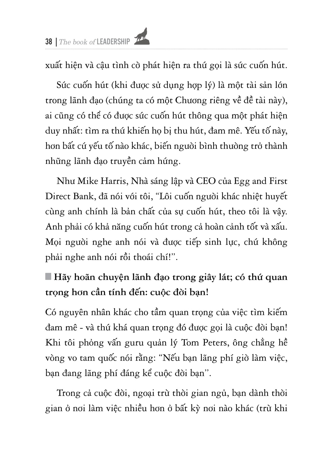 the book of leadership - dẫn dắt bản thân, đội nhóm và tổ chức vươn xa