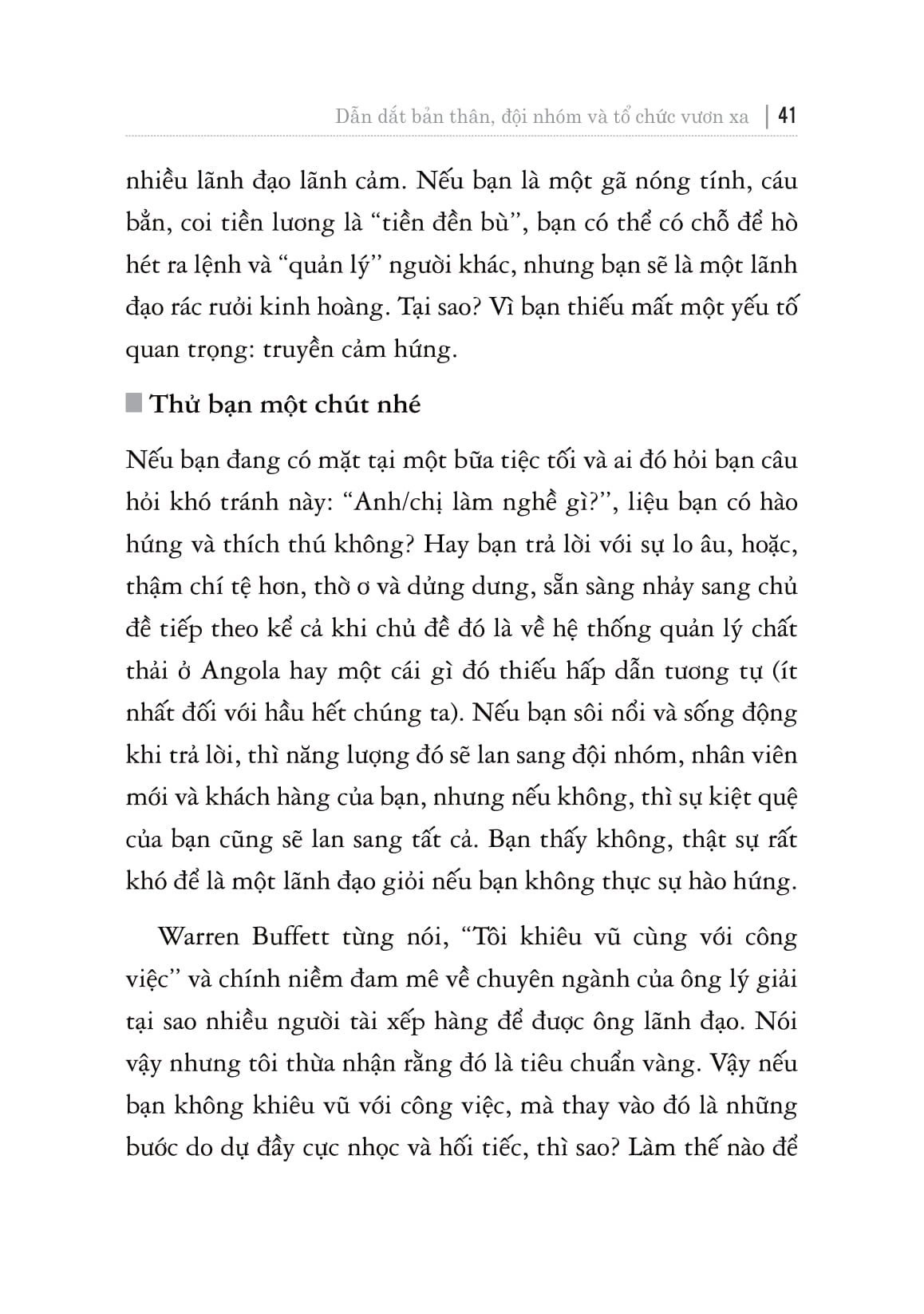 the book of leadership - dẫn dắt bản thân, đội nhóm và tổ chức vươn xa