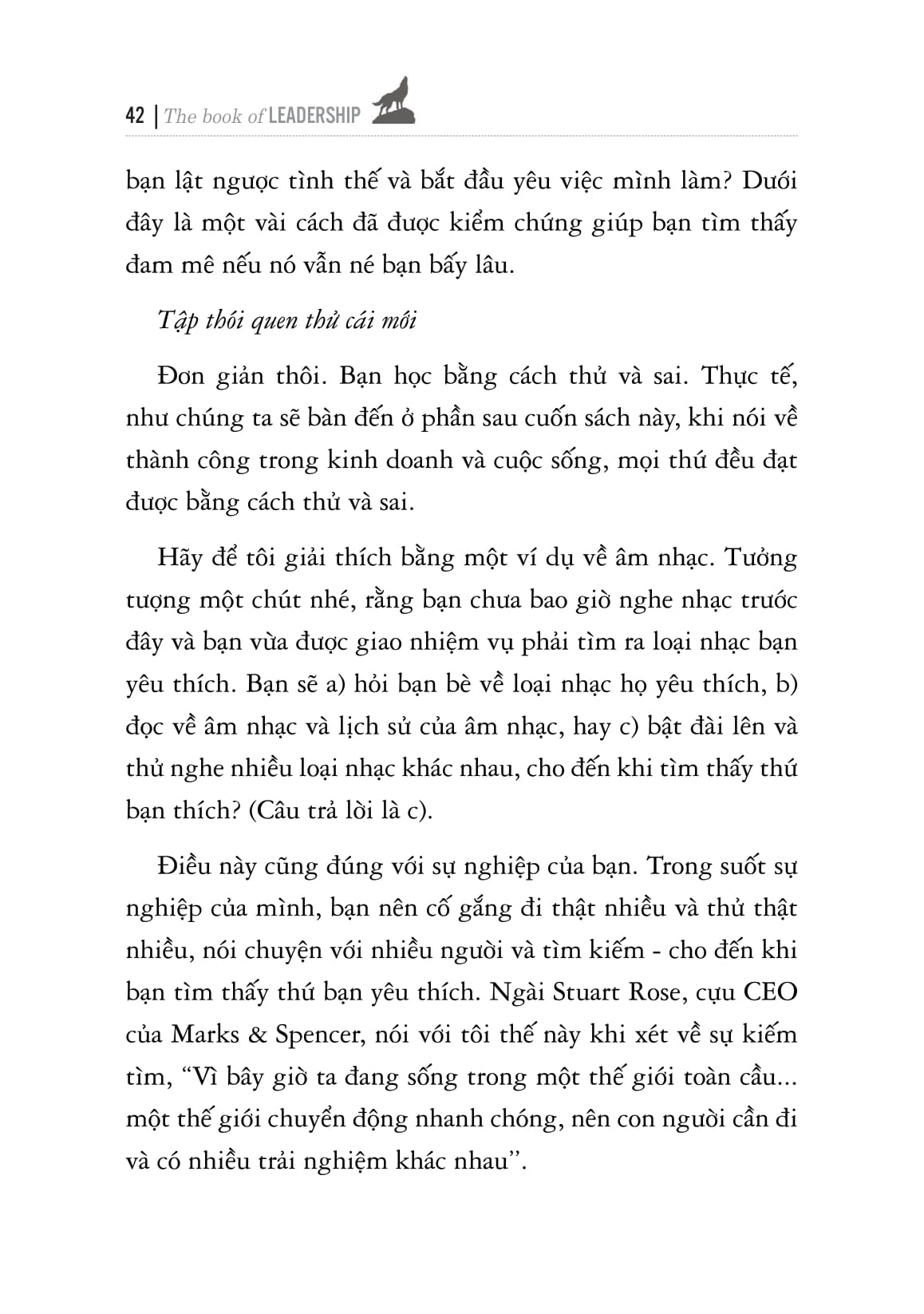 the book of leadership - dẫn dắt bản thân, đội nhóm và tổ chức vươn xa