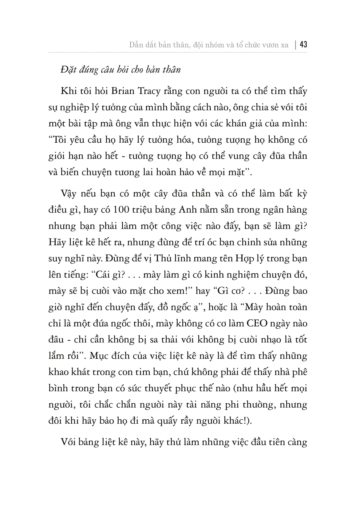 the book of leadership - dẫn dắt bản thân, đội nhóm và tổ chức vươn xa