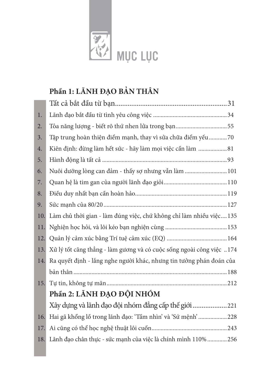 the book of leadership - dẫn dắt bản thân, đội nhóm và tổ chức vươn xa