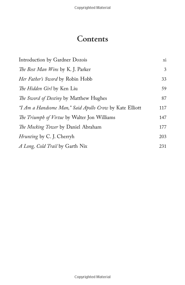 the book of swords: part 1