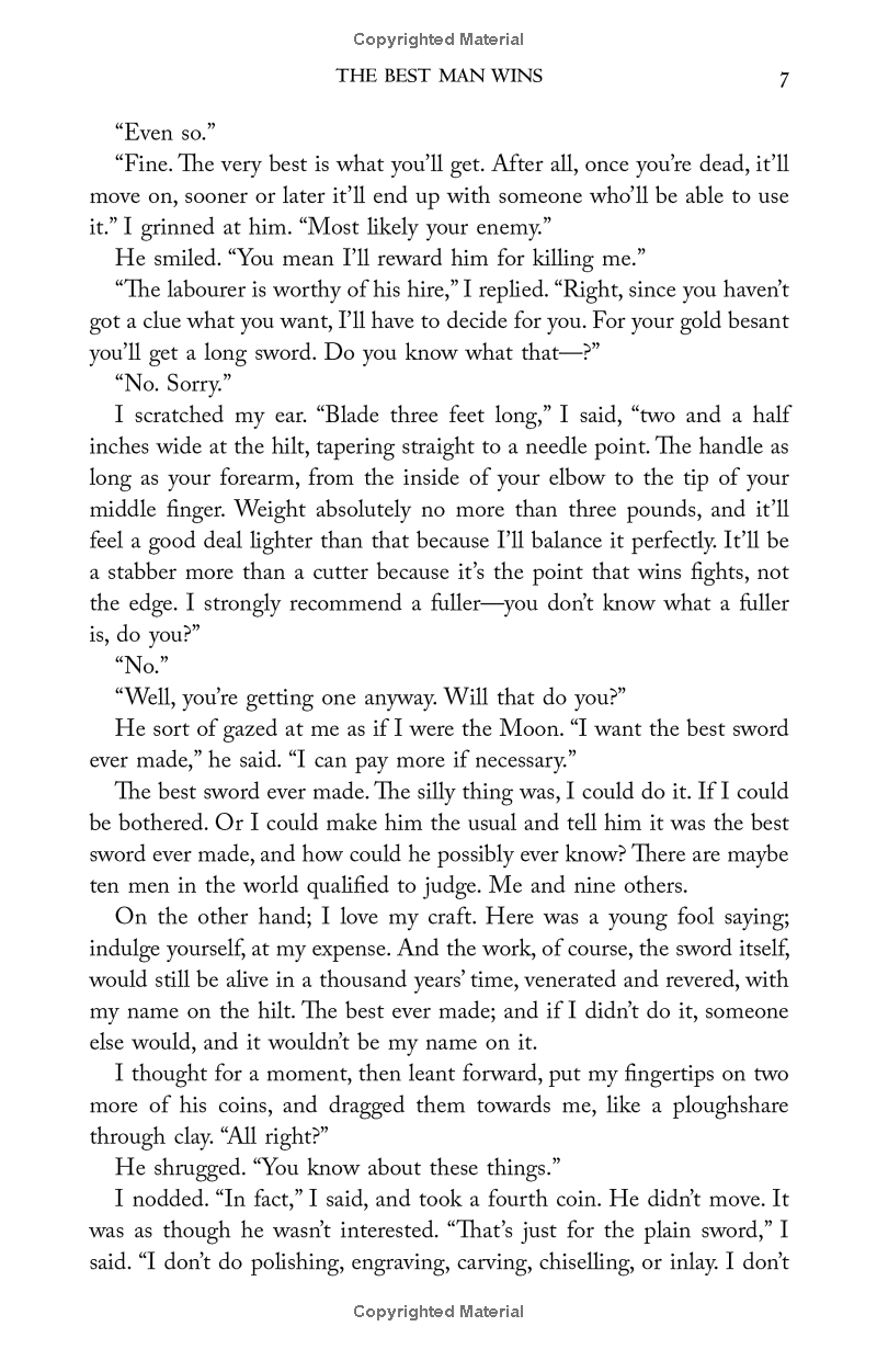 the book of swords: part 1