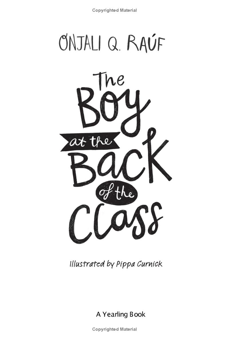 the boy at the back of the class - anniversary edition