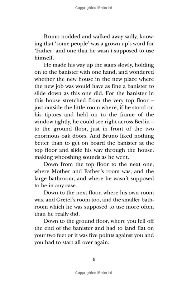 the boy in the striped pajamas