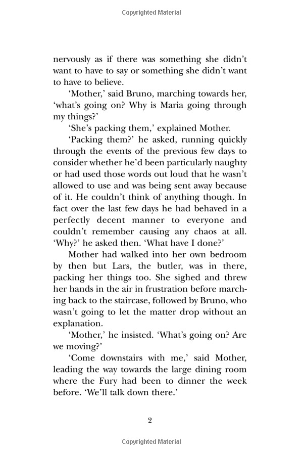 the boy in the striped pajamas